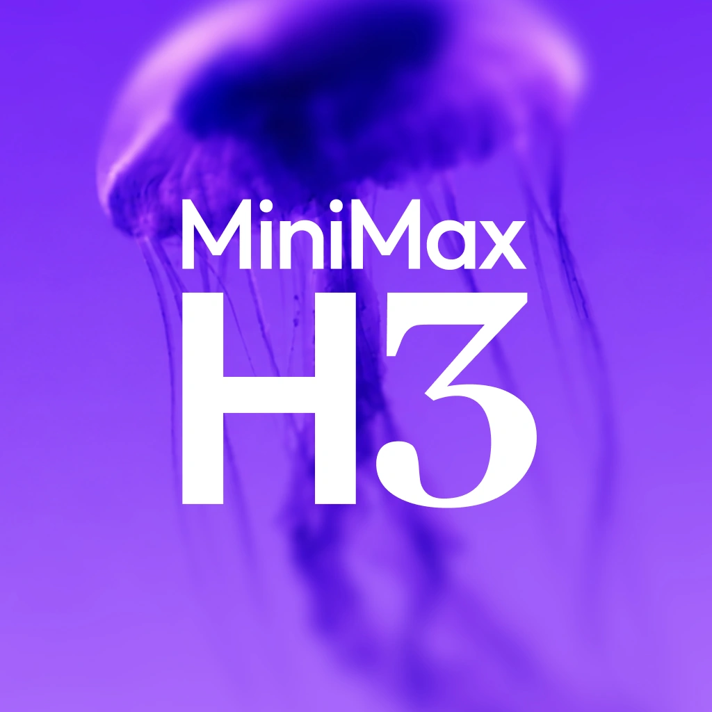 A frame from a MiniMax H3 video generated on imference